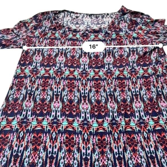 Market & Spruce MAEBY Abstract Long Sleeve Knit Dress NEW Size Medium - Picture 9 of 12